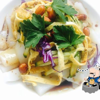 Ensalada Con Gambas restaurante cafeteria dan castellon